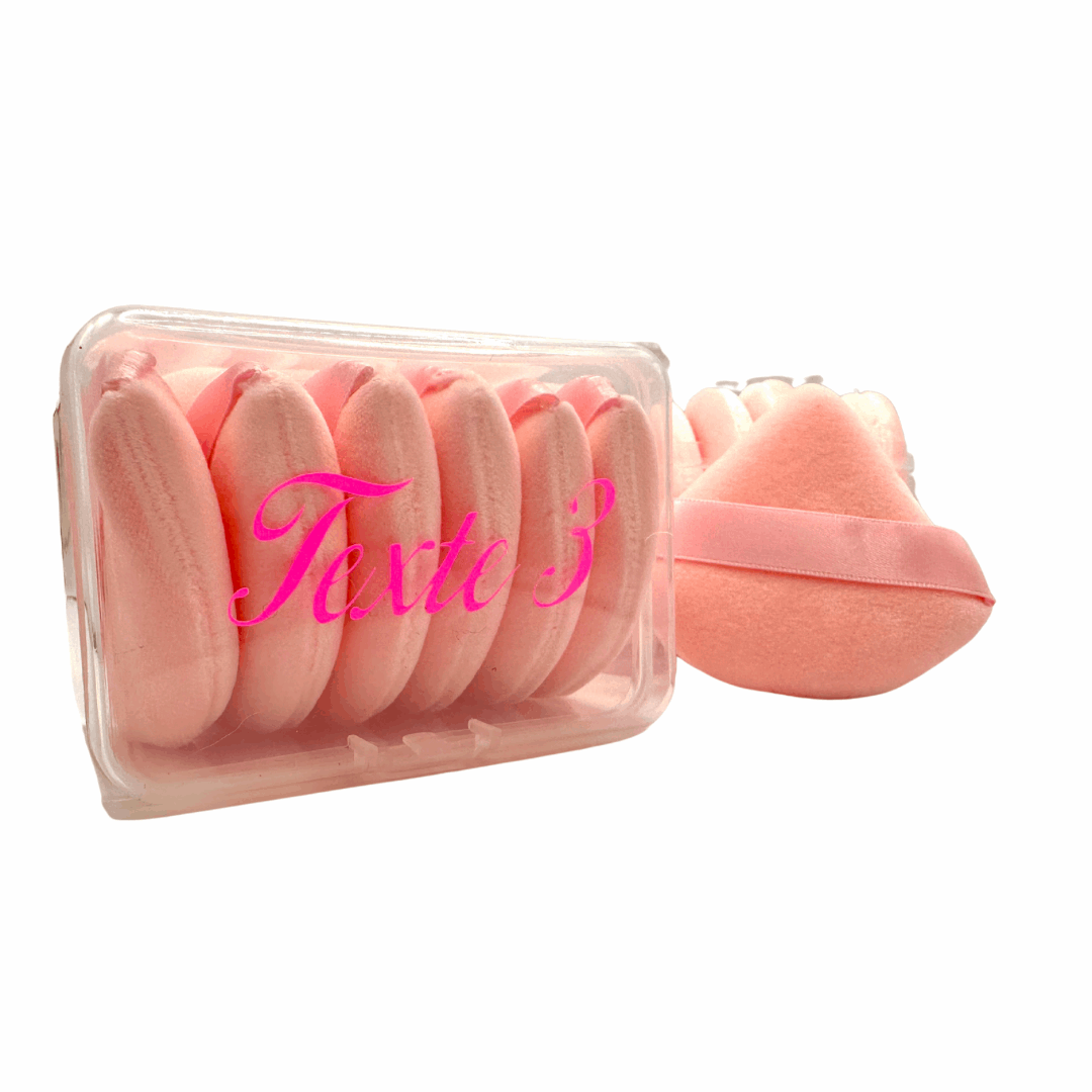 Boîte à houpettes personnalisable