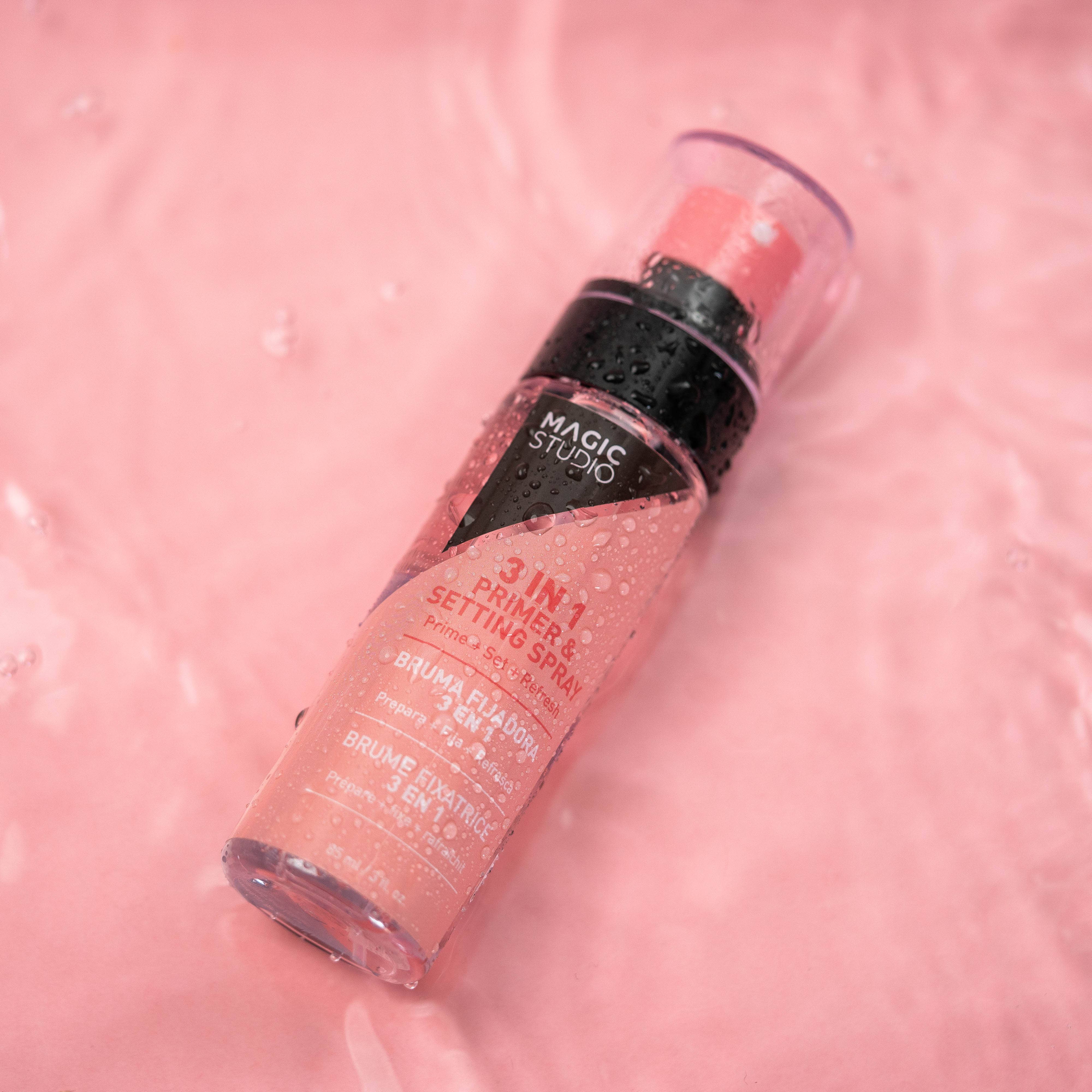 Spray fixateur de maquillage 3 en 1