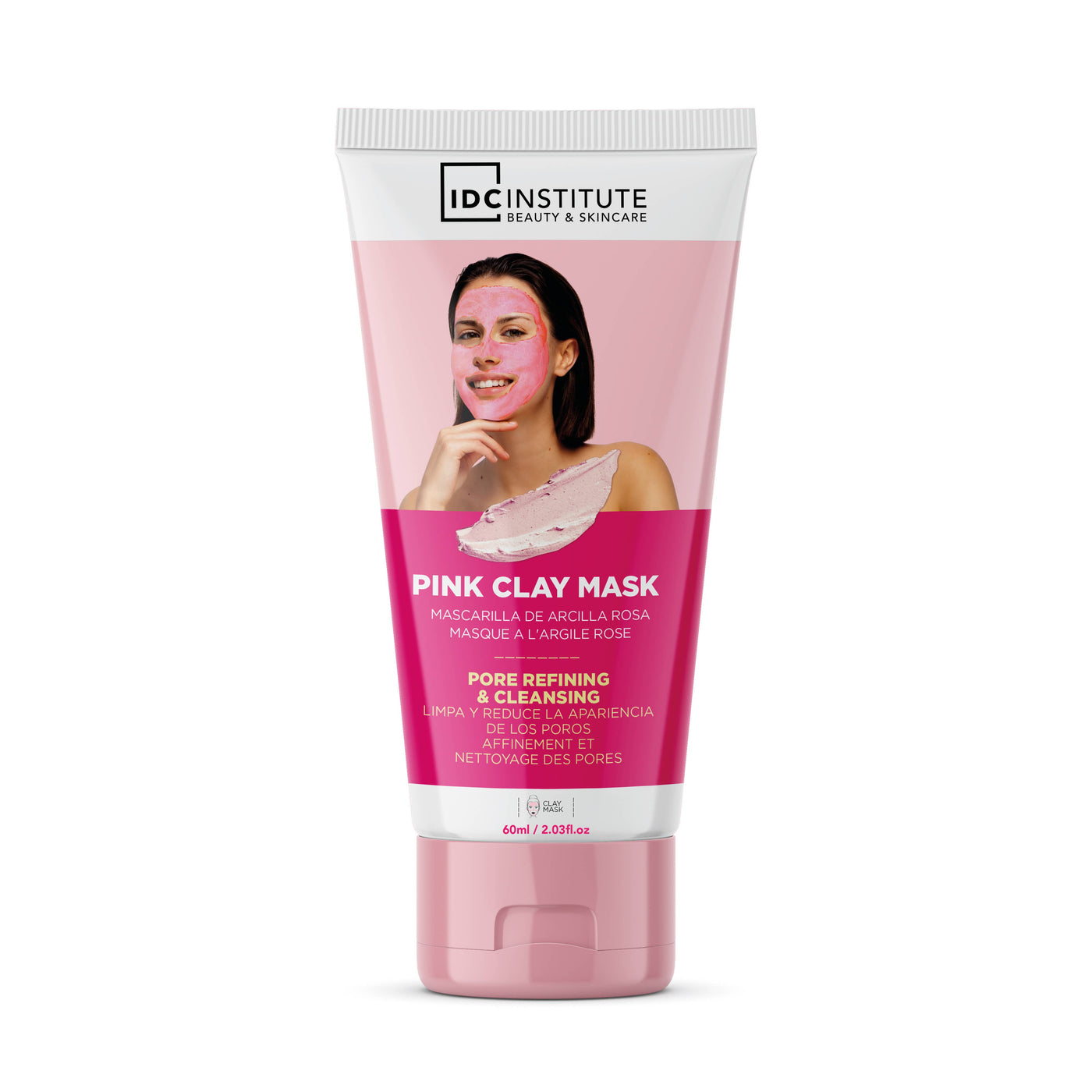 Masque à l'argile rose 60 ml