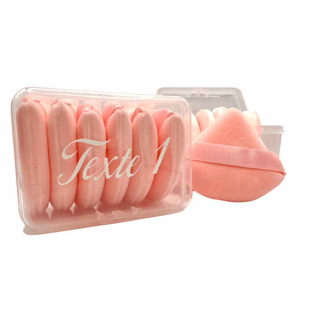 Boîte à houpettes personnalisable