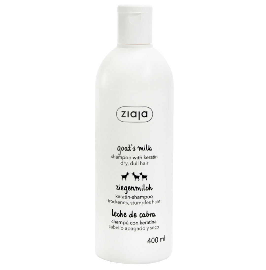 Shampoing à la kératine & lait de chèvre