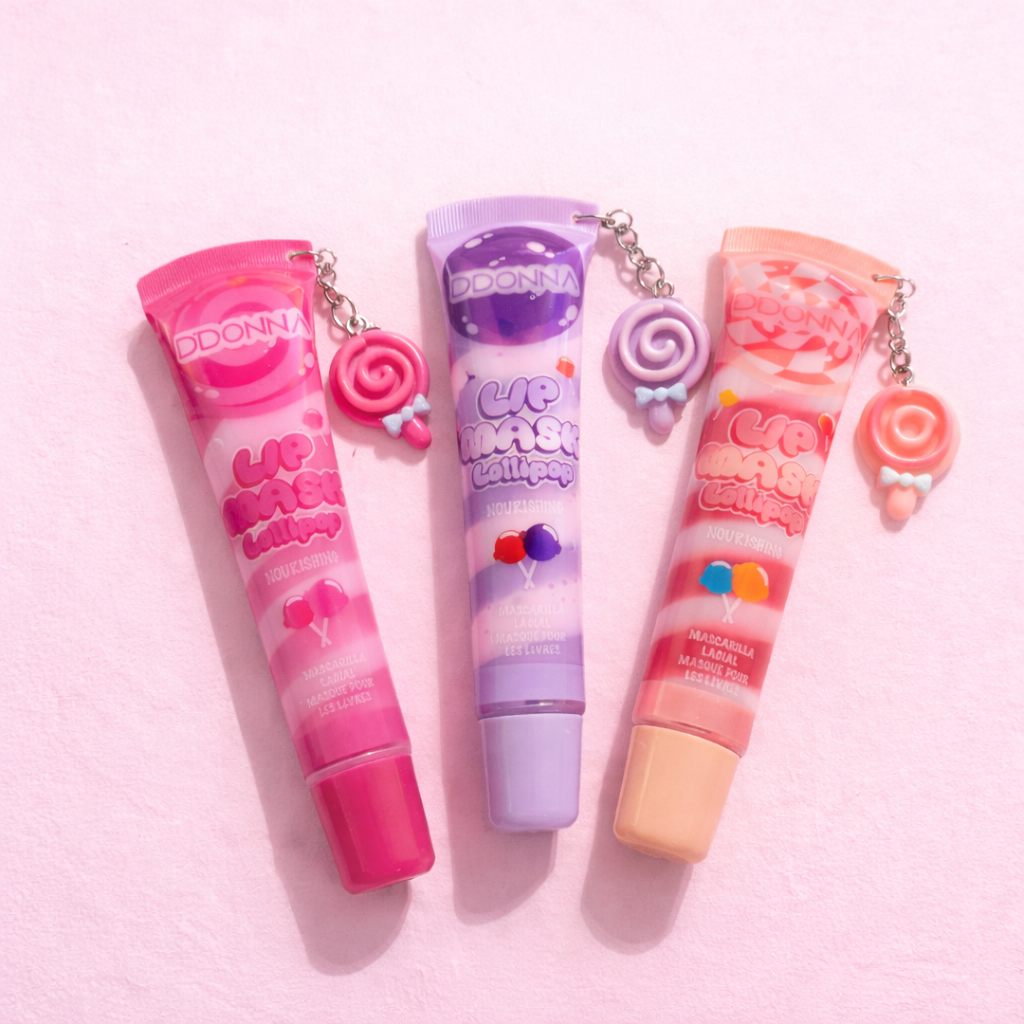 Lot de 3 masques à lèvres gourmands