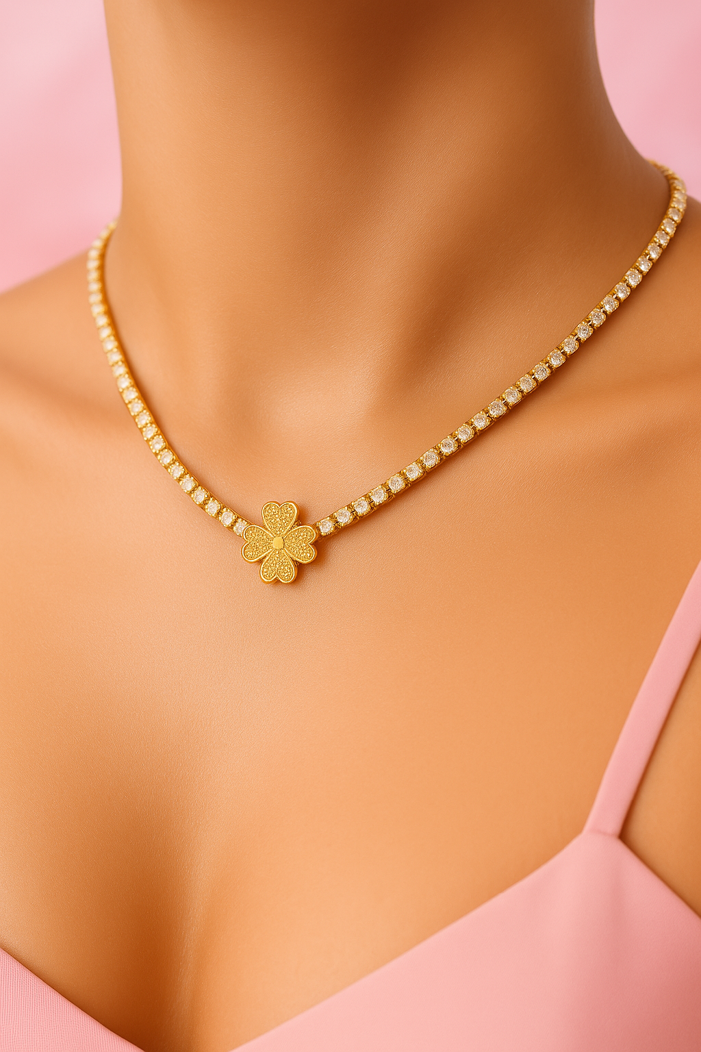 Collier Trèfle