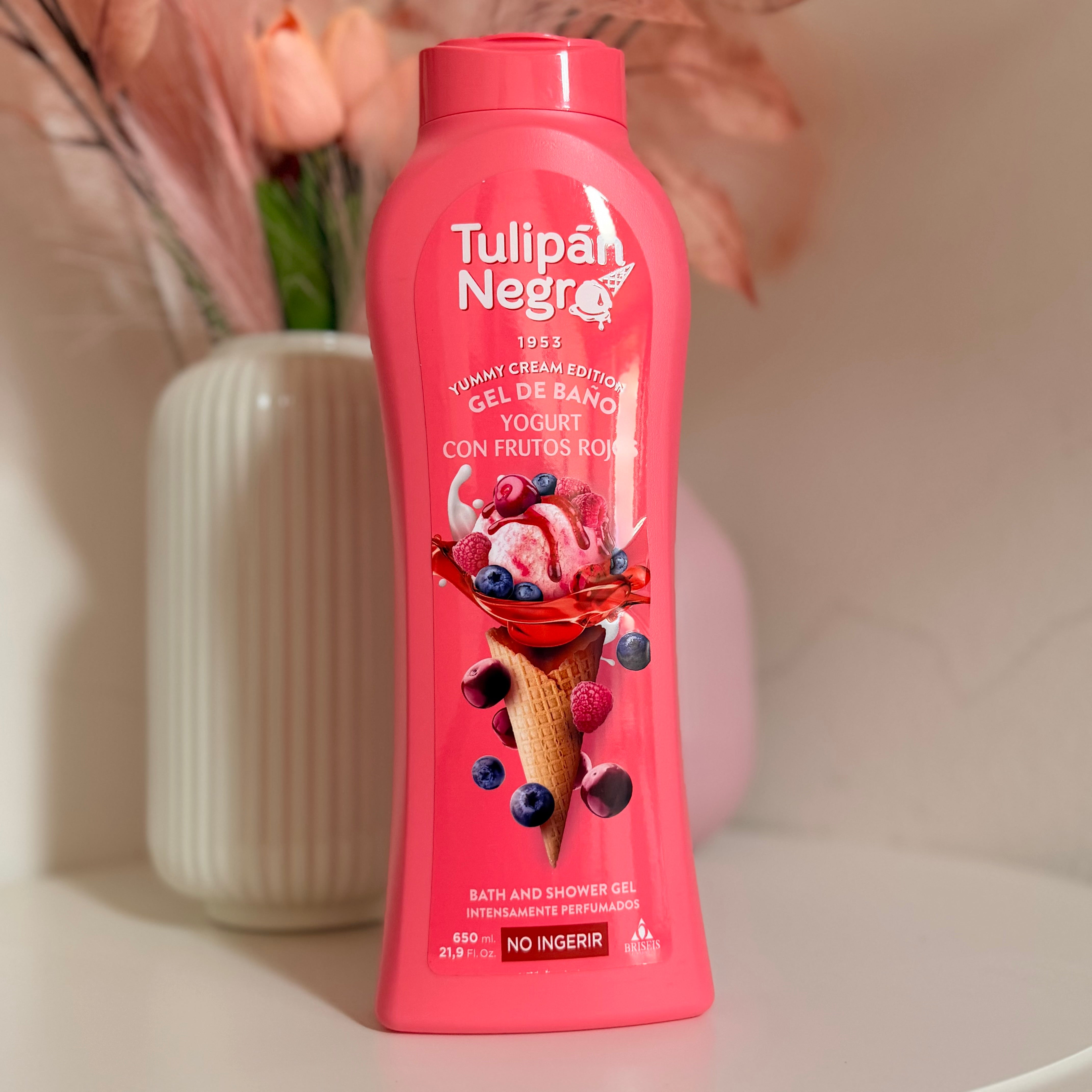 Gel douche crème glacée fruits rouges - 650ml