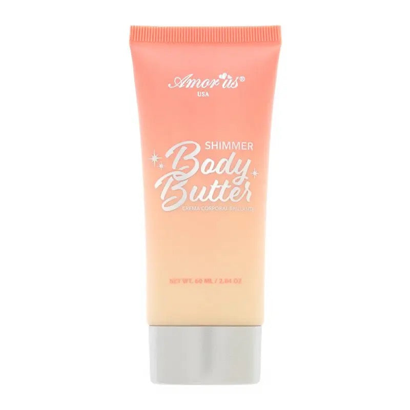 Beurre corporel pailleté