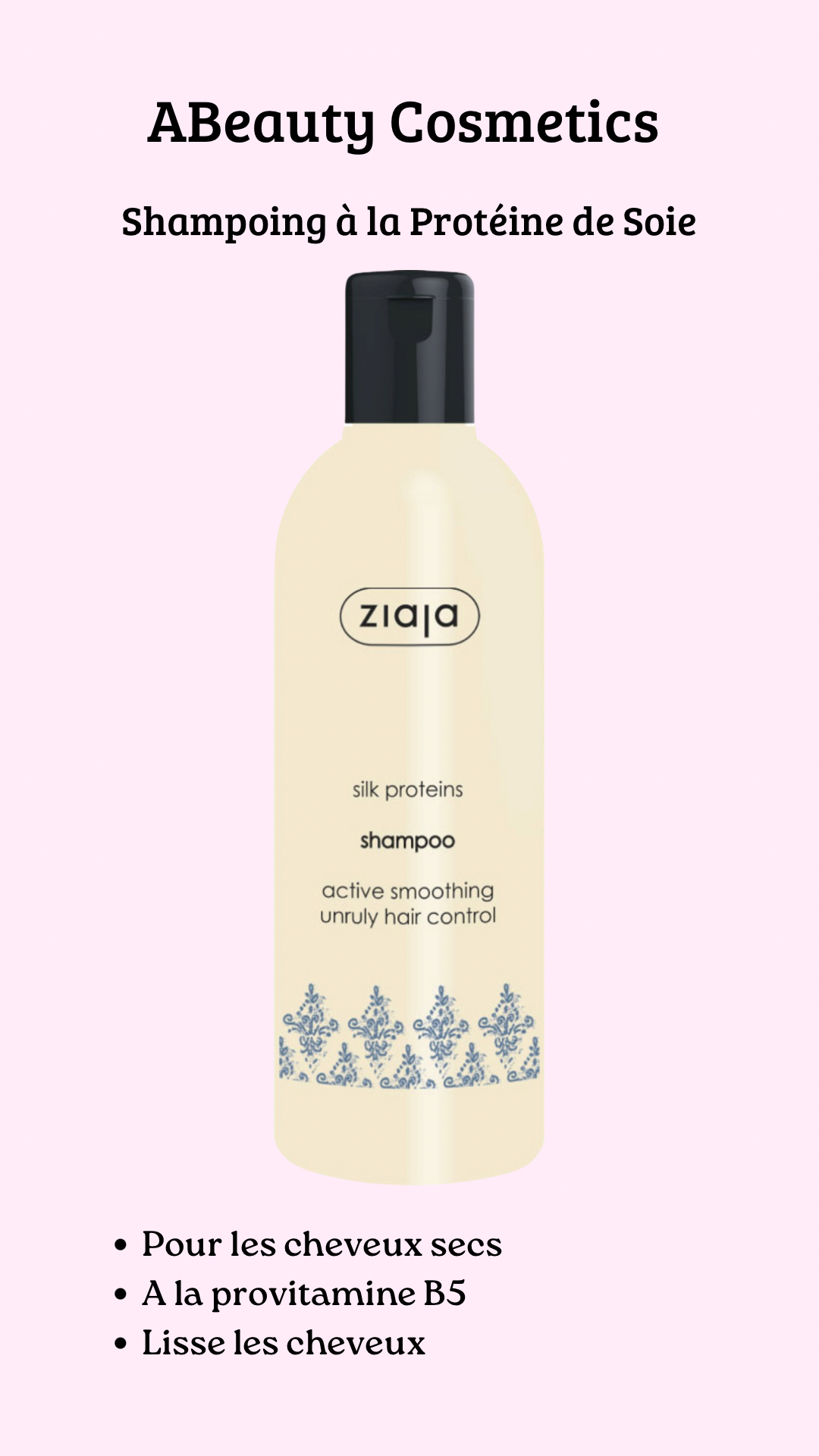 Shampoing protéine de soie