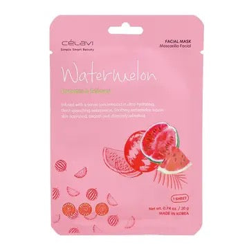 Masque facial hydratant à la pastèque