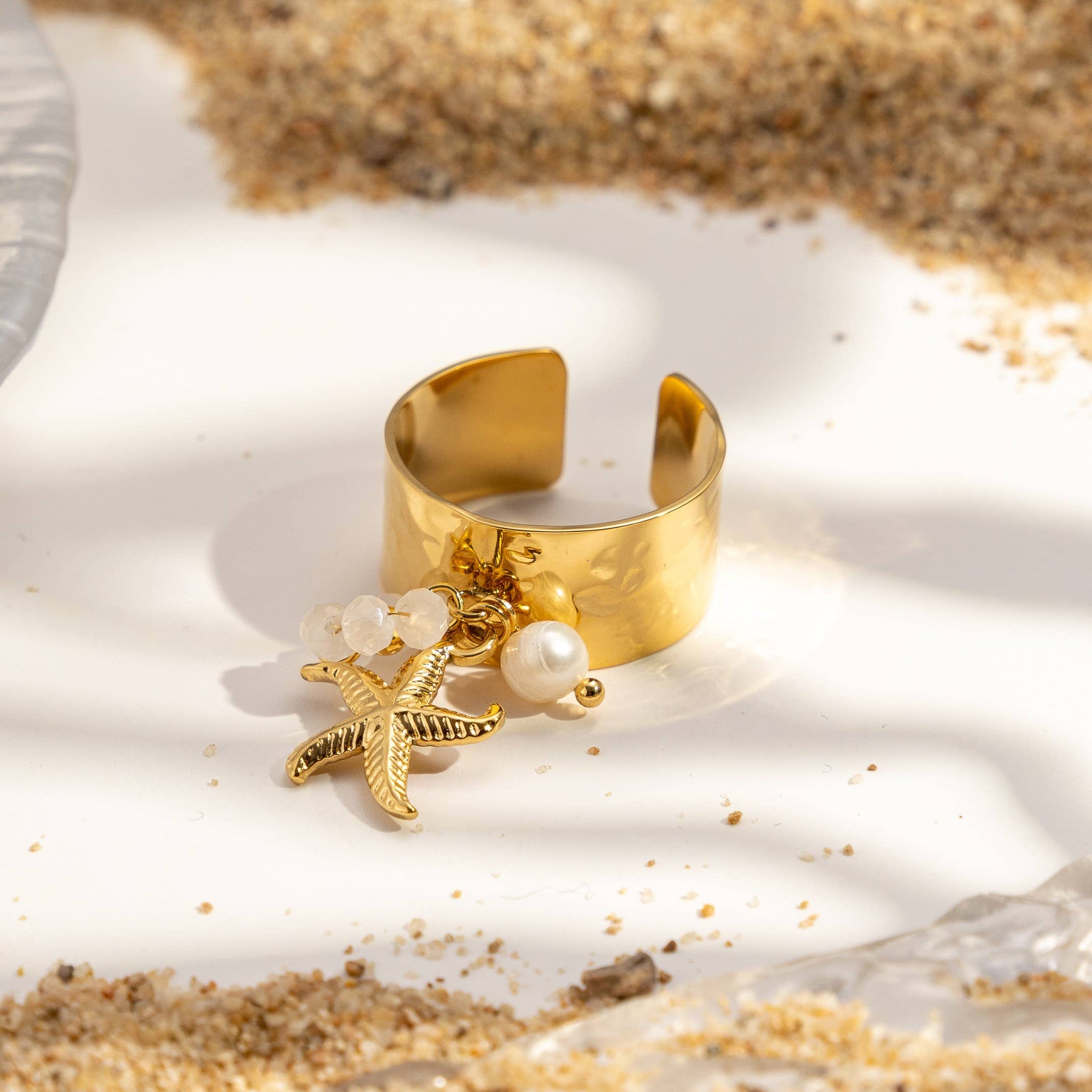 Bague étoile de mer